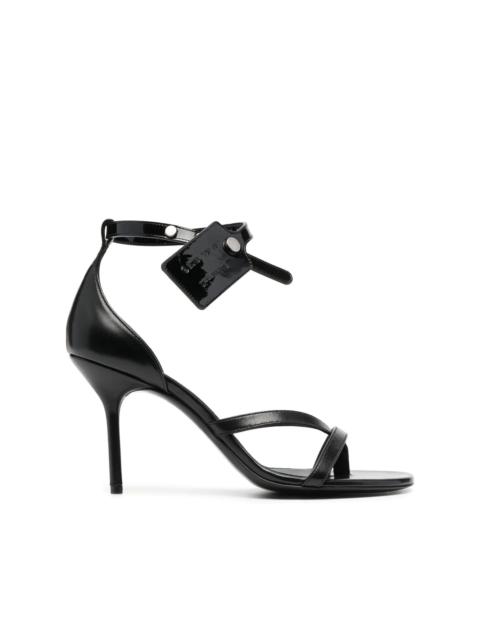 Zip Tie leather sandals