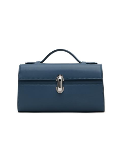 Blue Symmetry Pochette Bag