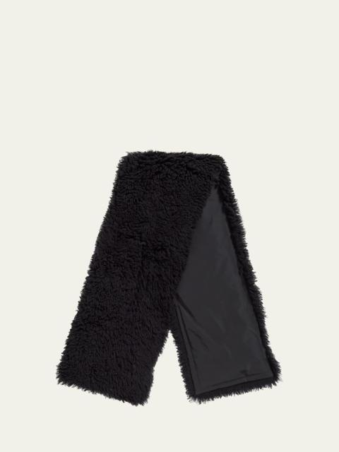 Sheep Shearling Scarf