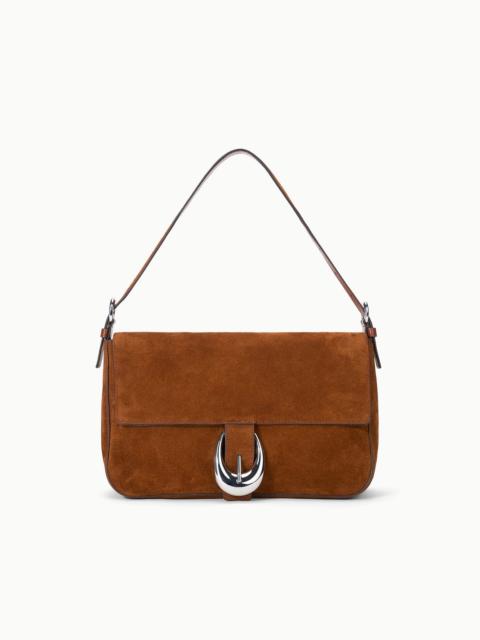 STAUD HARLOW MEDIUM BAG TABAC SUEDE
