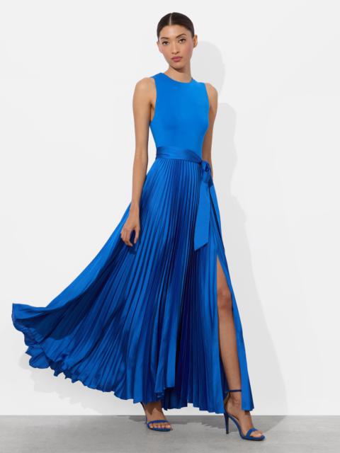 CHARA PLEATED MAXI DRESS