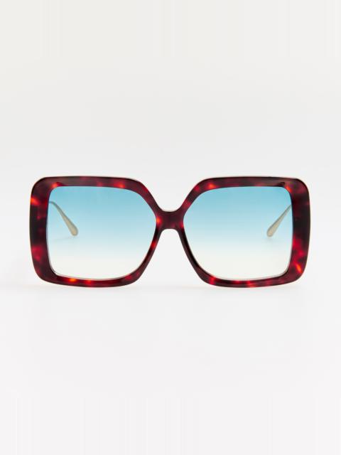Macy Sunglasses in Dark Tortoiseshell