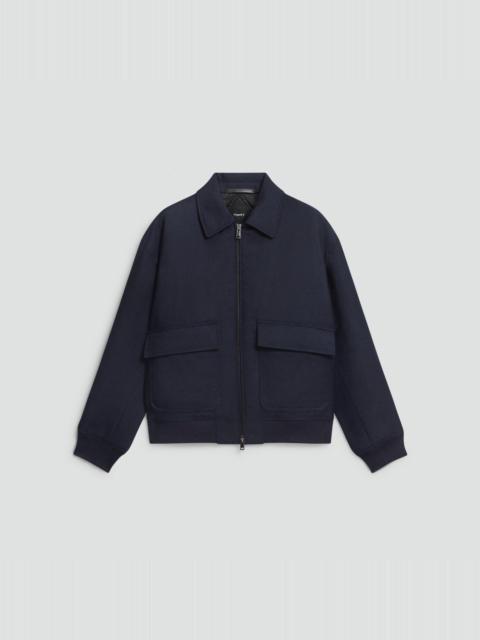 Modern Aviator Jacket in Dapper Wool