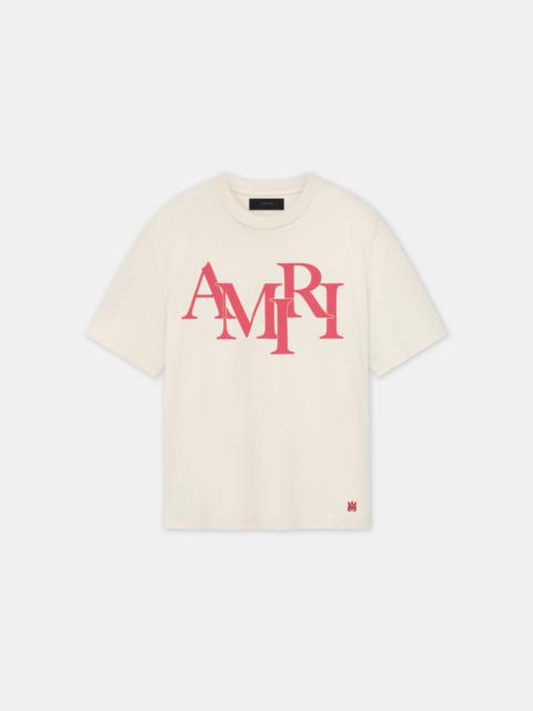 AMIRI STAGGERED TEE