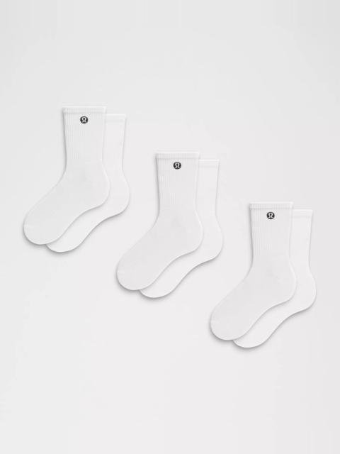 Unisex Daily Essential Quarter Socks *3 Pack