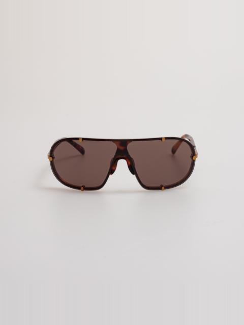 Aviator Sunglasses in Old Gold