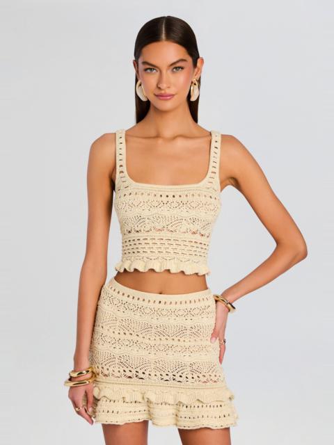 DAMIRA CROCHET TOP
