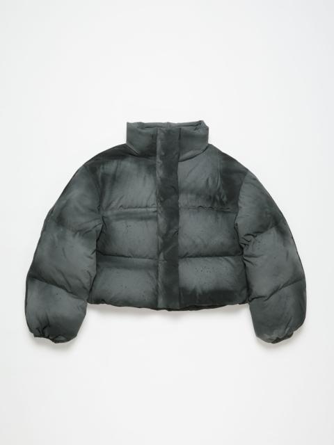 Down puffer jacket - Anthracite/black
