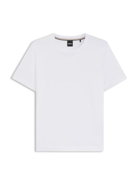 RELAXED-FIT T-SHIRT IN COTTON JERSEY WITH 3D EFFECTS