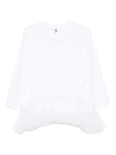 tulle skirt T-shirt