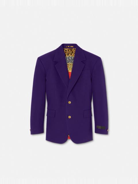 Wool Single-Breasted Blazer