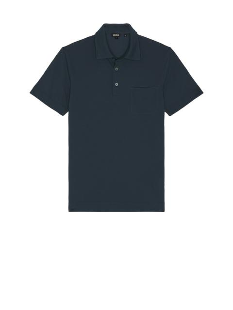 Pure Cotton Piquet Polo