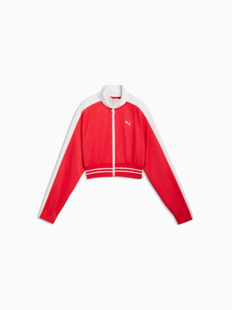 T7 Women's Cropped Track Jacket