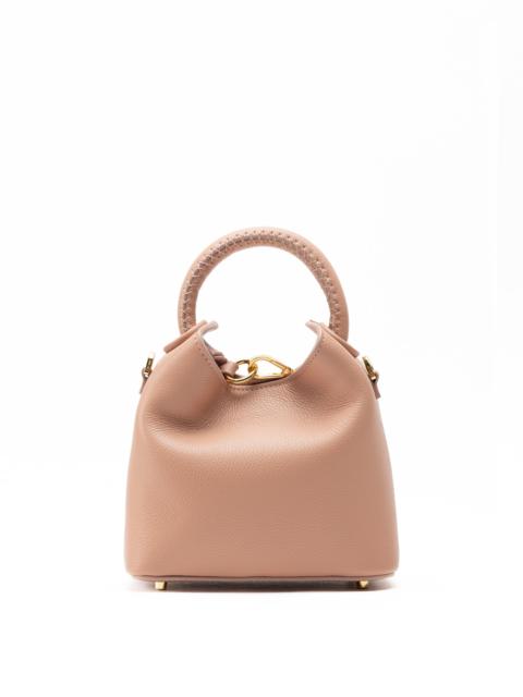 Madeleine Pebbled Leather Dust Pink