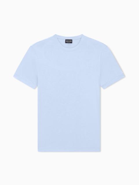 ASV CREW-NECK T-SHIRT IN STRETCH VISCOSE JERSEY