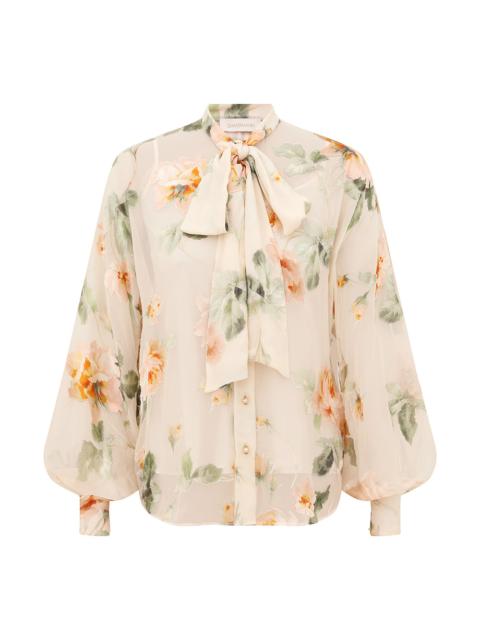 CAROUSEL BURNOUT BLOUSE