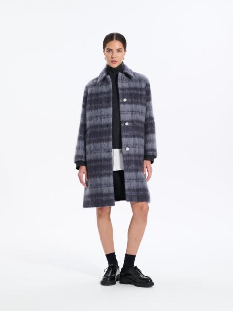 Banton Mohair 3/4 Length Coat