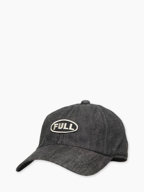 FULLCOUNT 6770-26 BLACK FULL WAPPEN DENIM CAP BLACK