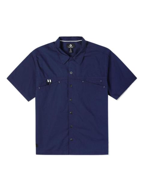 Converse Layering Shirt 'Blue' 10024356-A02