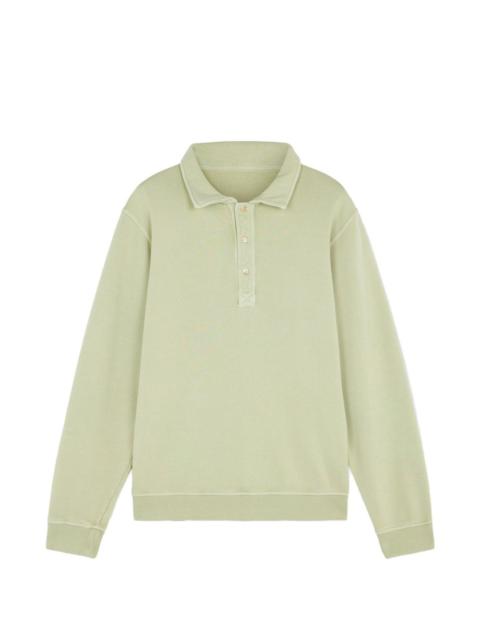 Hunting three-button polo shirt