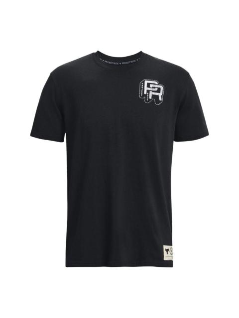 Under Armour Project Rock Training Heavyweight Short Sleeve T-shirt 'Black' 1379114-001