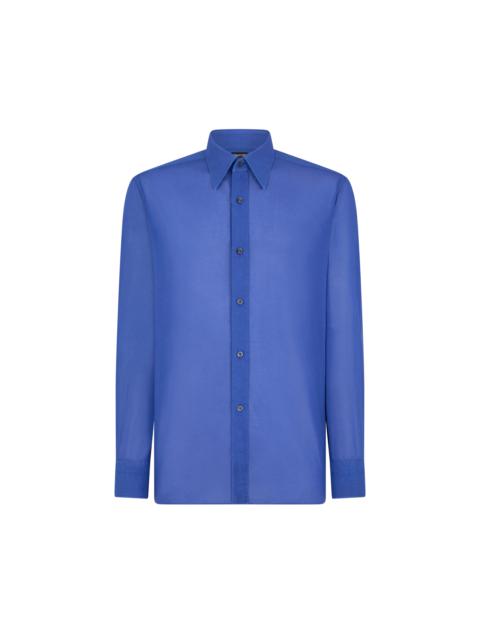 COTTON VOILE FLUID FIT SHIRT