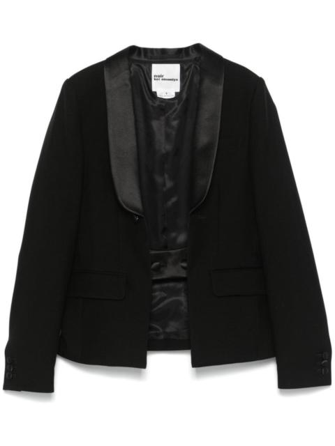 shawl-lapels blazer