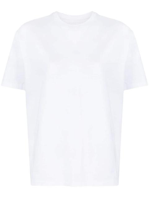 round-neck cotton T-shirt