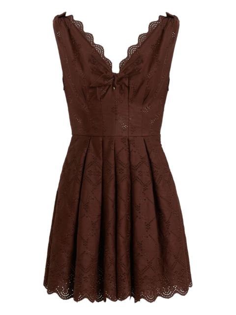 A.line mini dress
