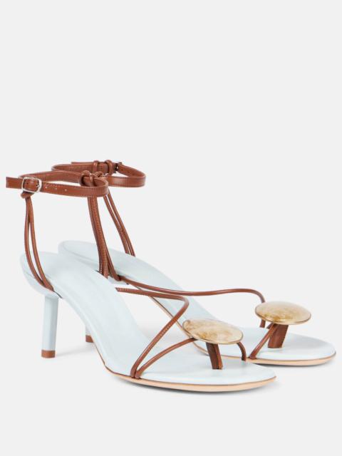 Doma 70 embellished leather sandals