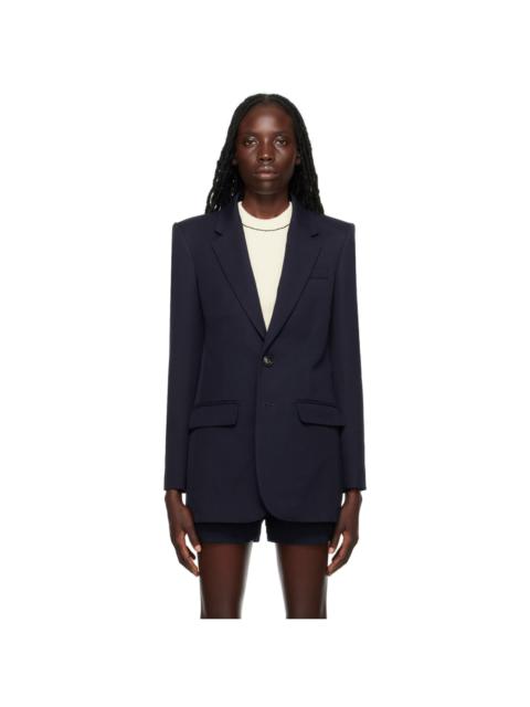 Navy Two-Button Blazer