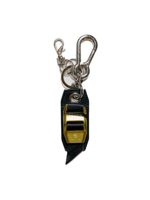 Hook Buckle Key Ring Black