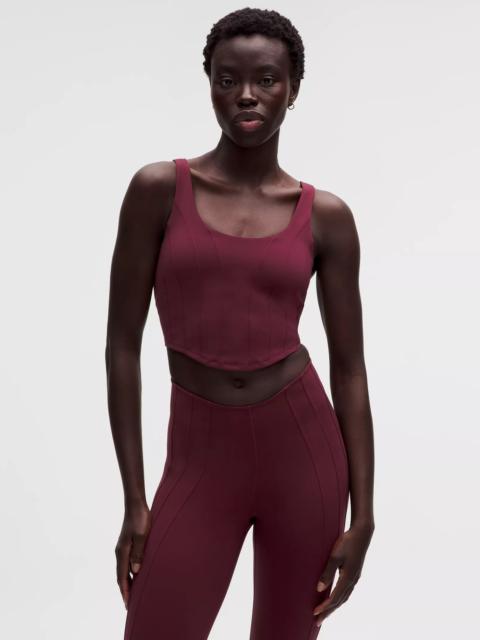 Ultralu Corset-Stitch Tank Top *Light Support, B/C Cup