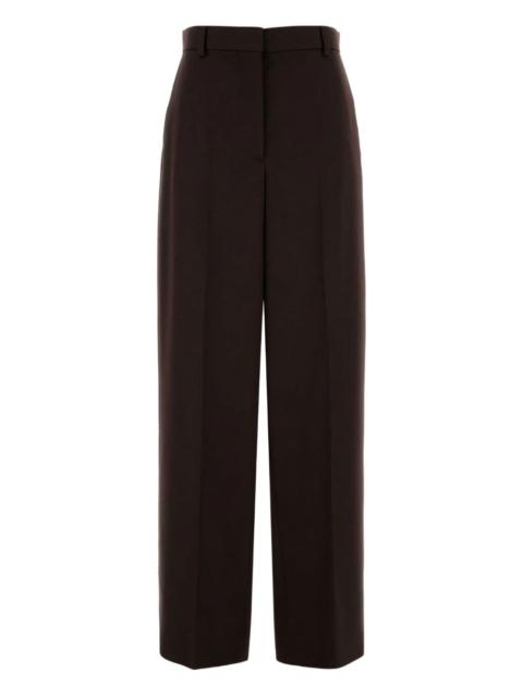 wool twill trousers