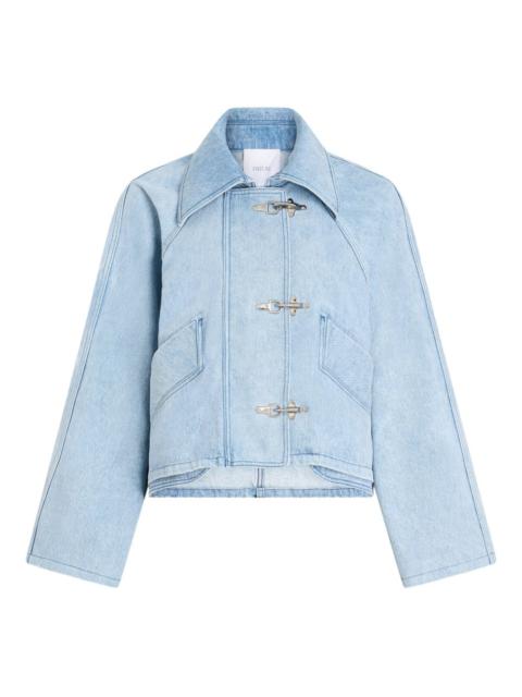 oversized cropped jacket