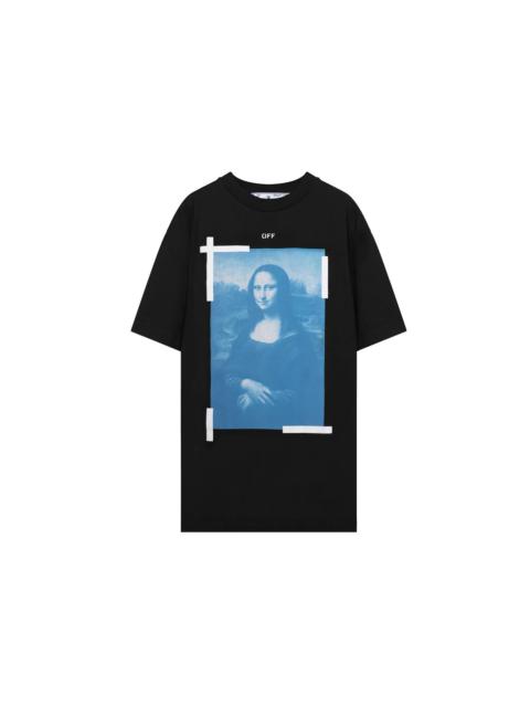 OFF-WHITE Mona Lisa Oversized T-shirt Black