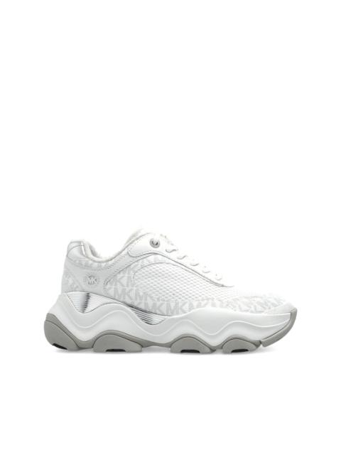 Atlas monogram-pattern sneakers