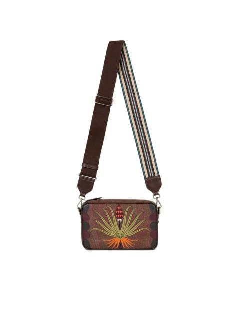 x Agostino Iacurci small Arnica paisley-embroidered shoulder bag