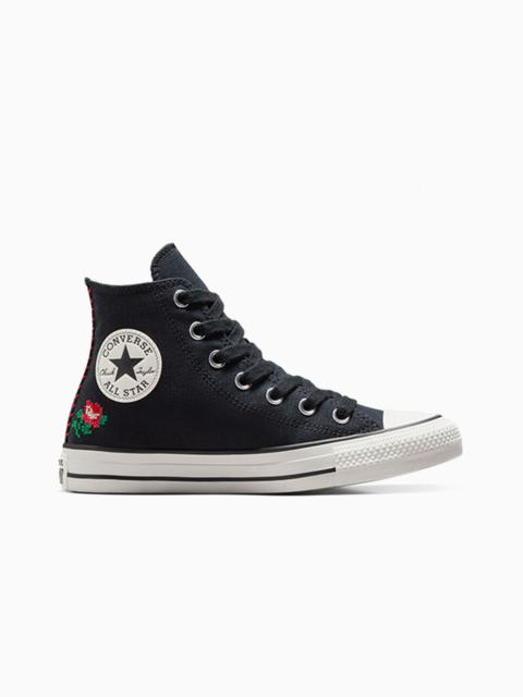 Chuck Taylor All Star Rose Cross Stitch