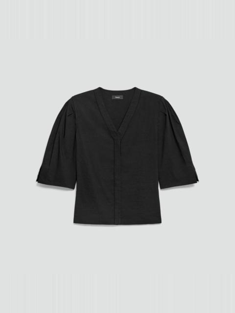 Button-Up Top in Good Linen