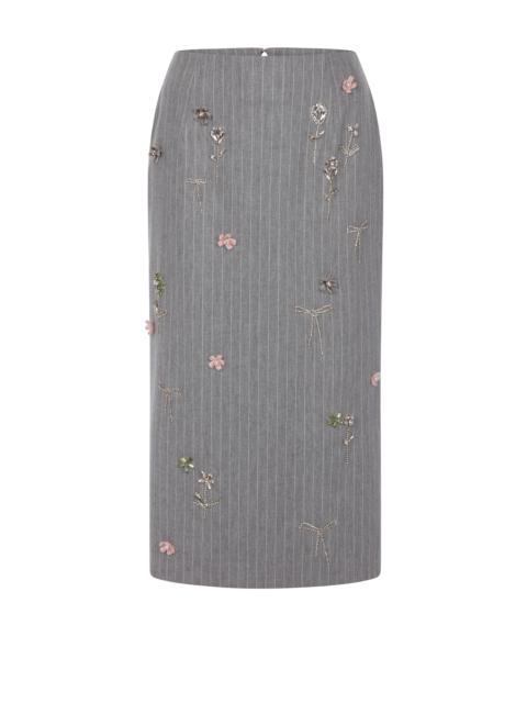 Skirt Rox Multi-Crystal Embroidery