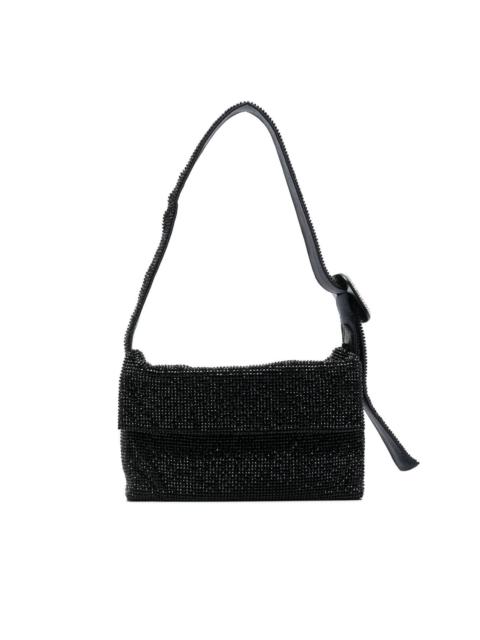 crystal-embellished clutch bag