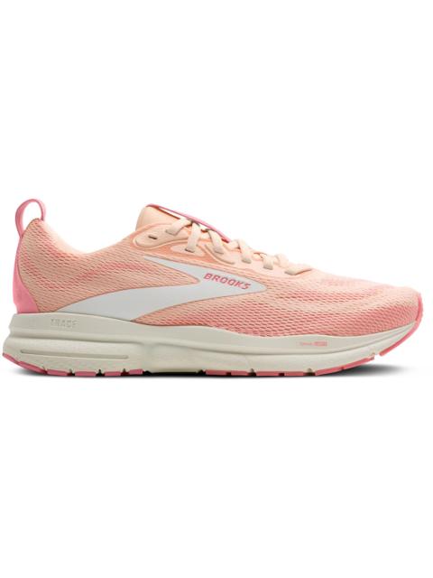 Brooks Trace 4 Tropical Peach Dianthus Grey (Women's)