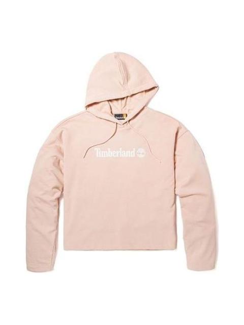 (WMNS) Timberland Brand hoodie 'Beige' A6AZ2-662