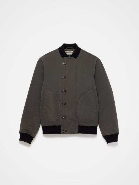 MENS DECK JACKET IN DARK GREY