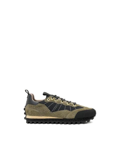 Nevis contrast-panelled sneakers