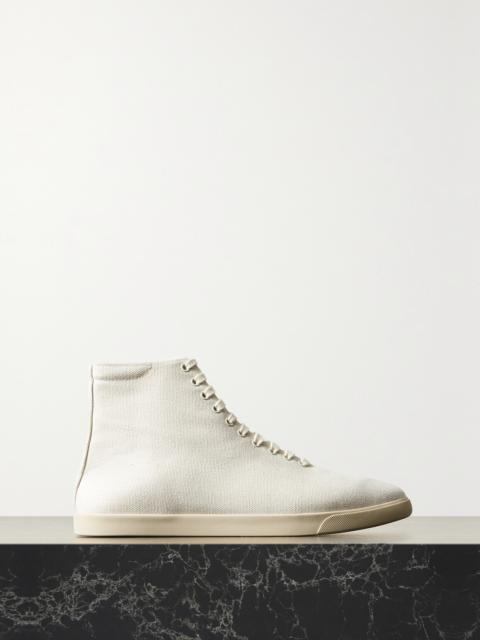 Canvas High-top Sneakers