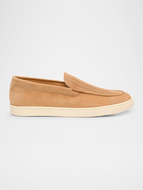 Men's Hybrid Venetian Suede Slip-Ons
