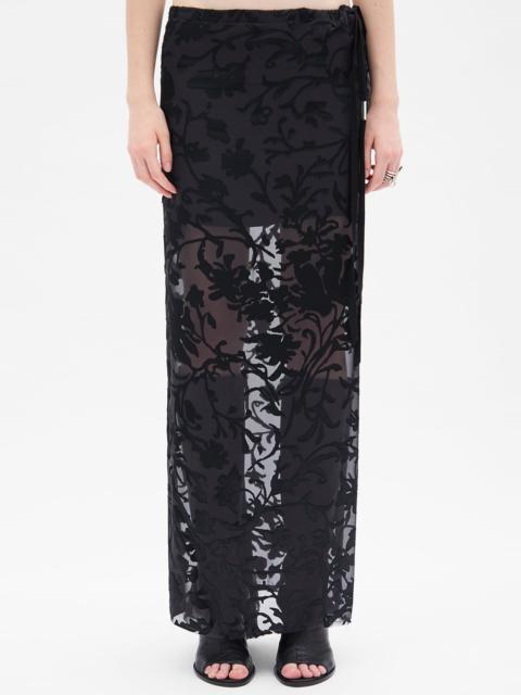 Eveline Long Bias Skirt