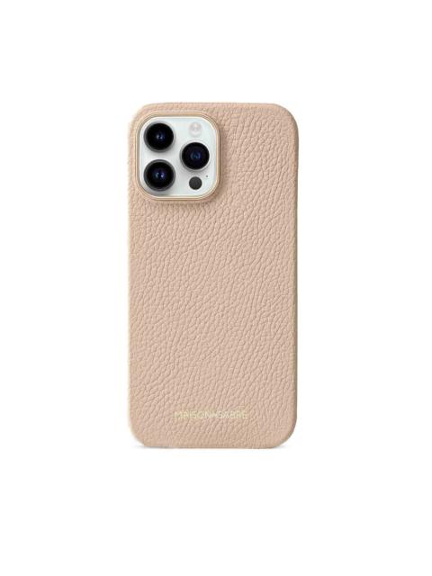 iPhone 14 Pro pebbled leather phone case